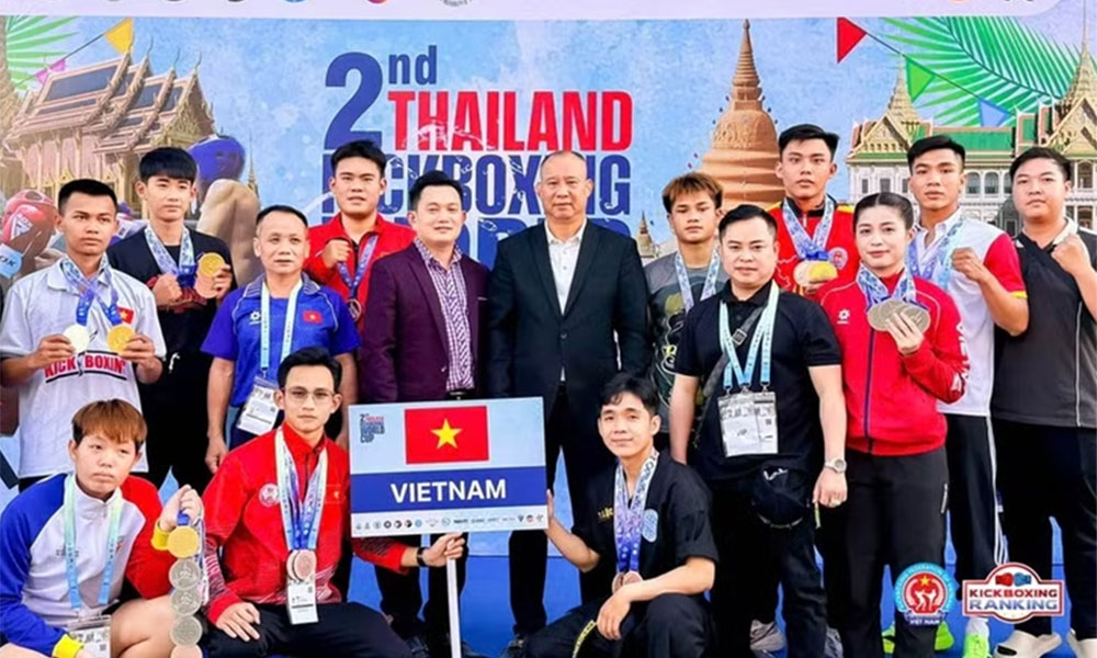 Vietnam finish third at Kickboxing World Cup 2026